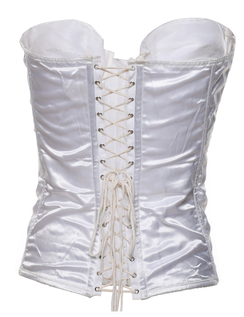 Classic White Corset - S