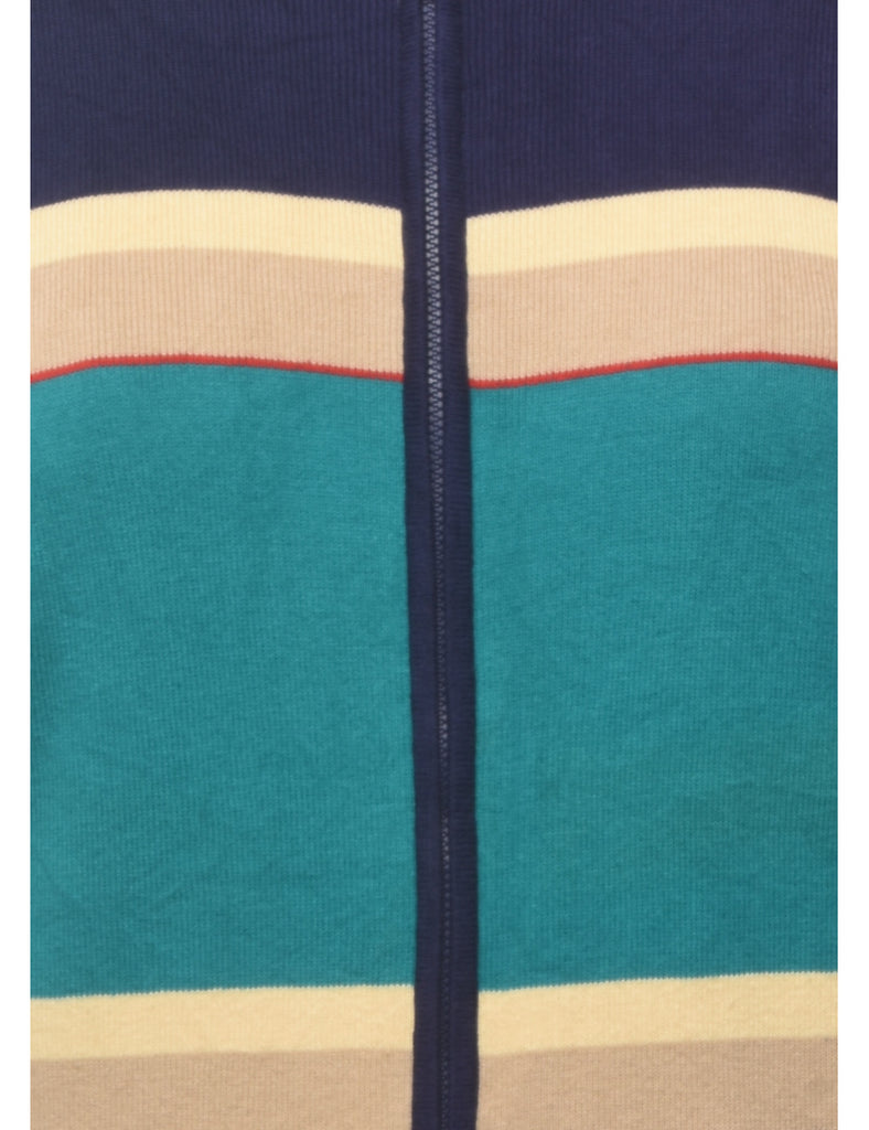 Colour Block Cardigan - M