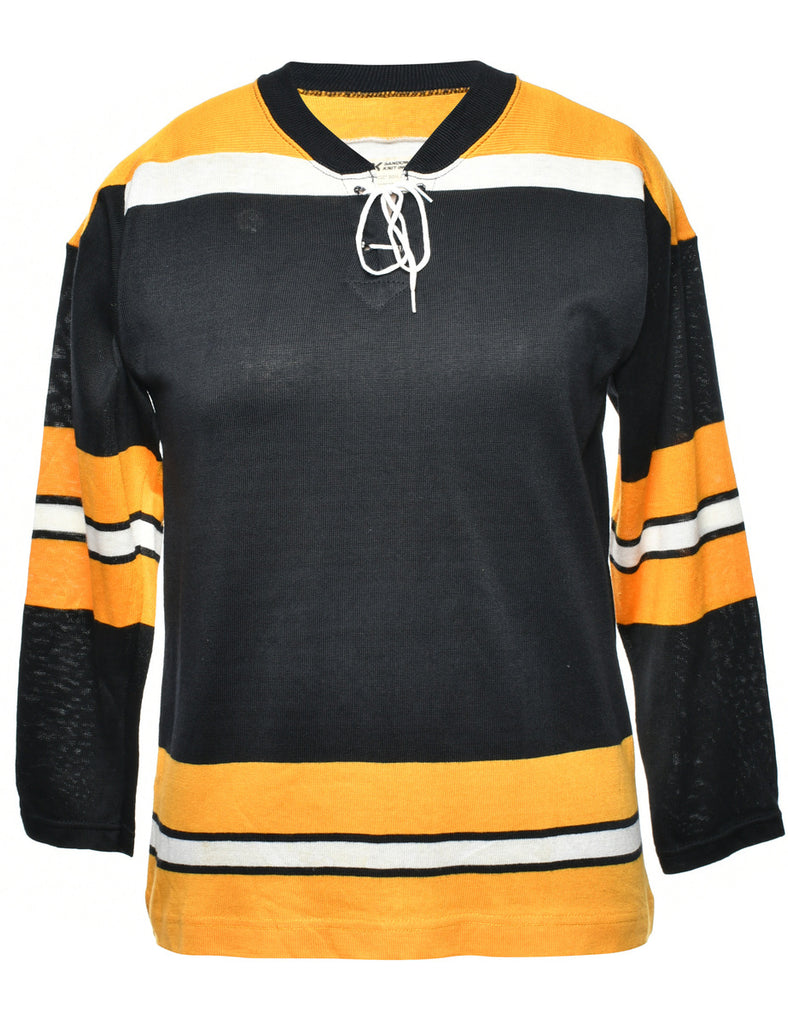 Colour Block Jumper - M