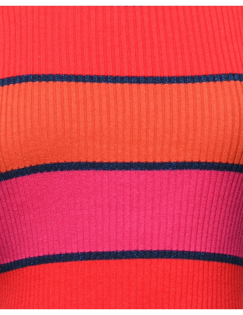 Colour Block Jumper - S