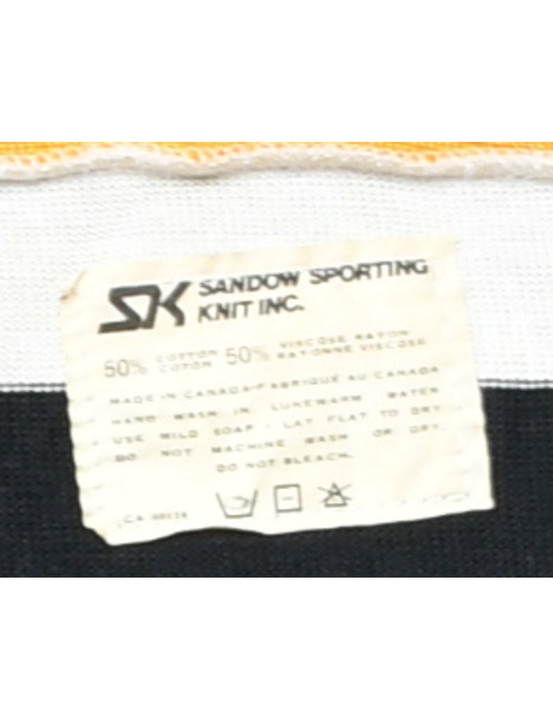 Colour Block Jumper - M