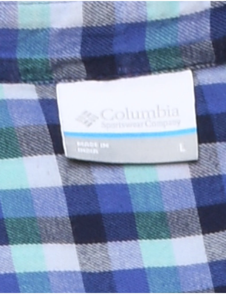 Columbia Checked Shirt - L