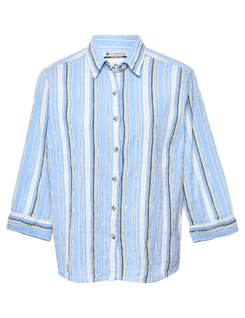 Columbia Striped Shirt - L