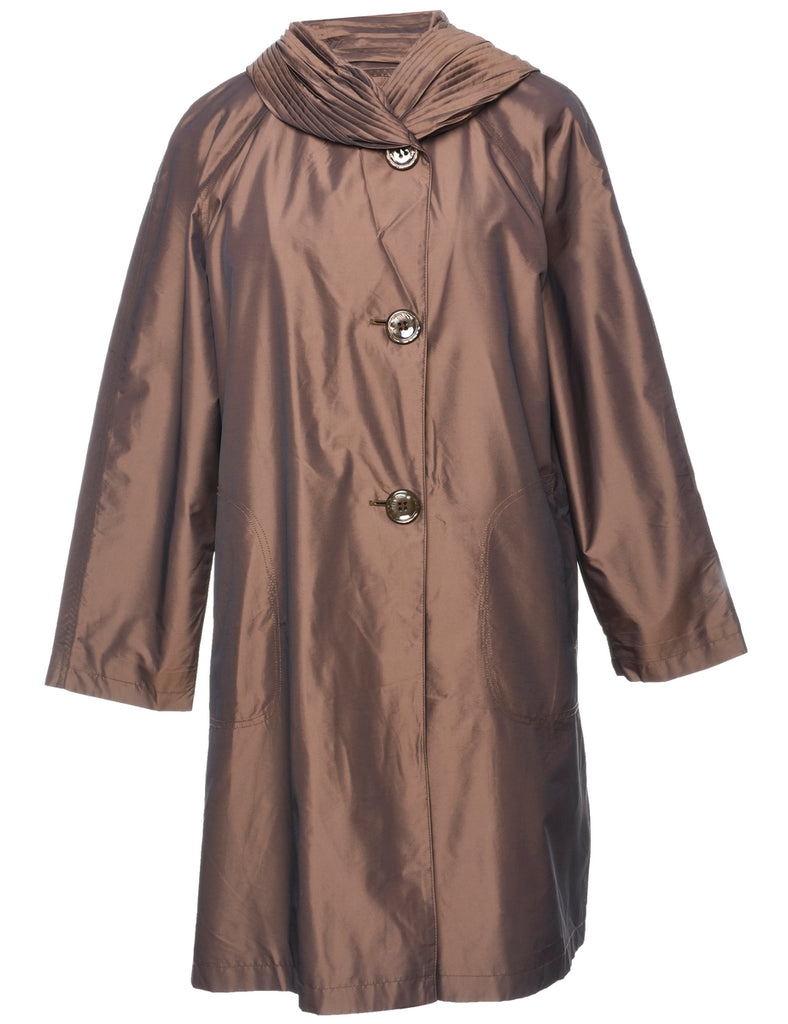 Copper Trench Coat - M
