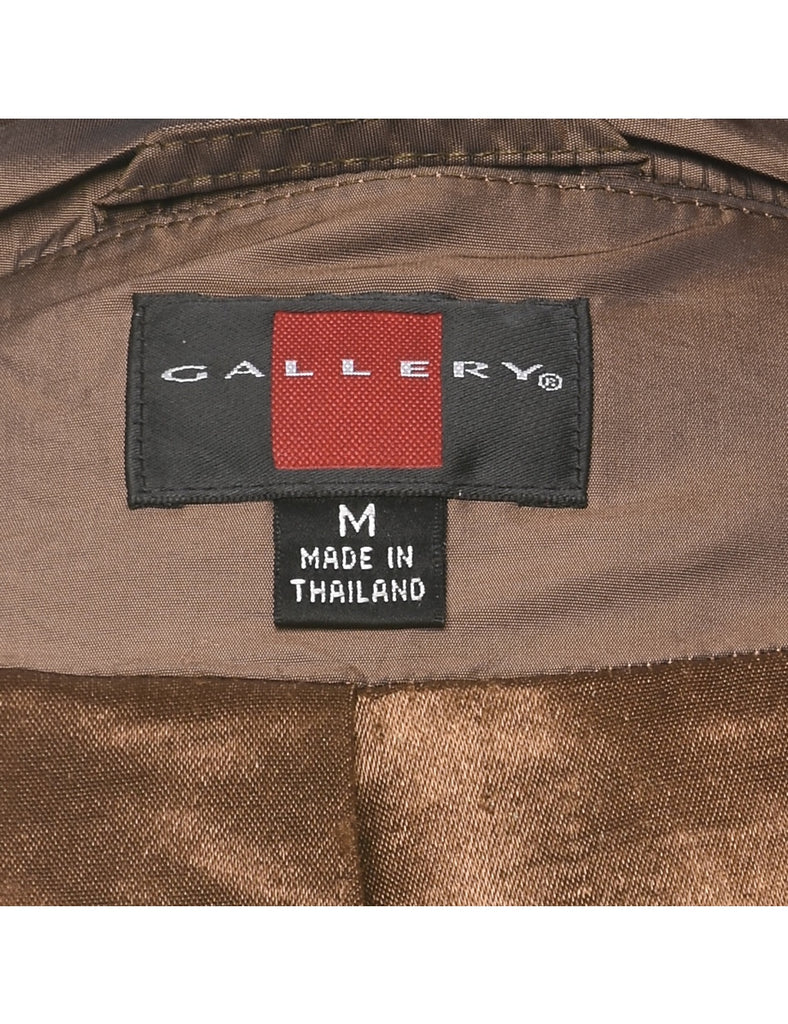 Copper Trench Coat - M