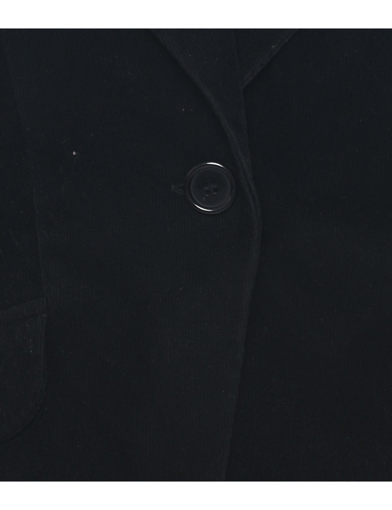 Corduroy Black Jacket - M