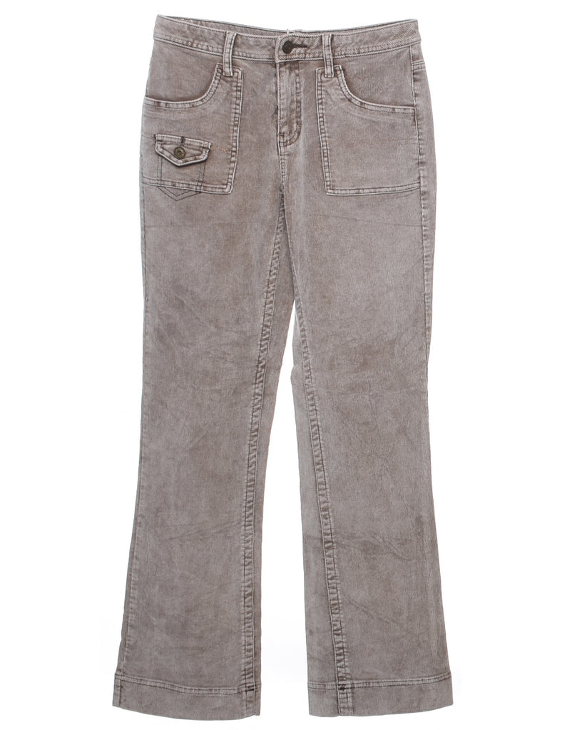 Corduroy Boot Cut Trousers - W30 L31