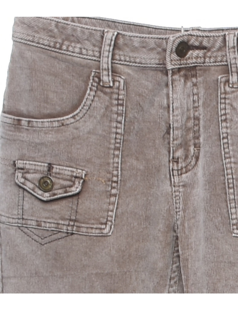 Corduroy Boot Cut Trousers - W30 L31