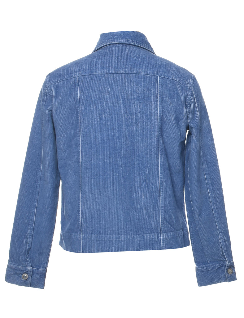 Corduroy Light Blue Jacket - S