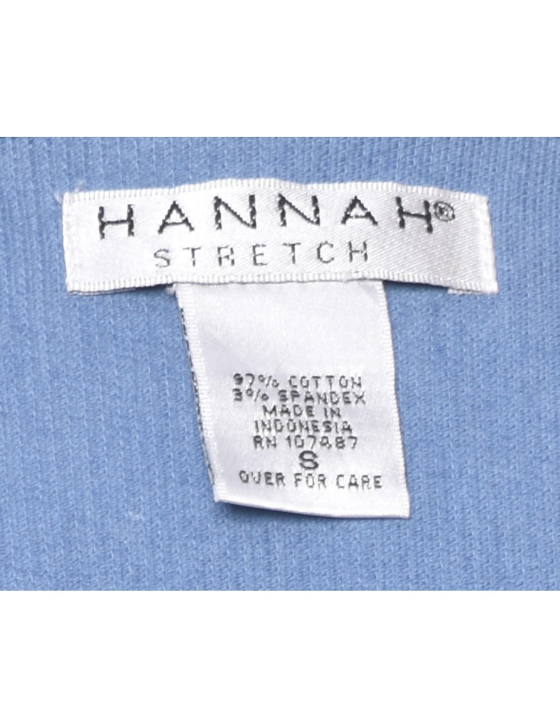 Corduroy Light Blue Jacket - S