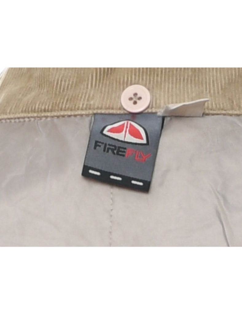 Corduroy Light Brown Jacket - L