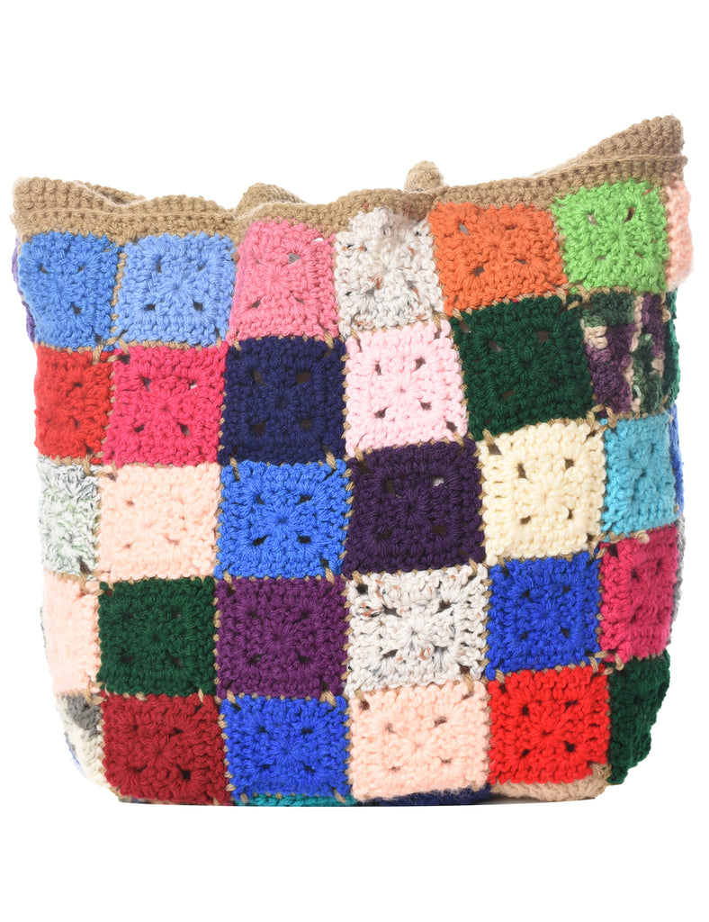 Crochet Basket Bag - M