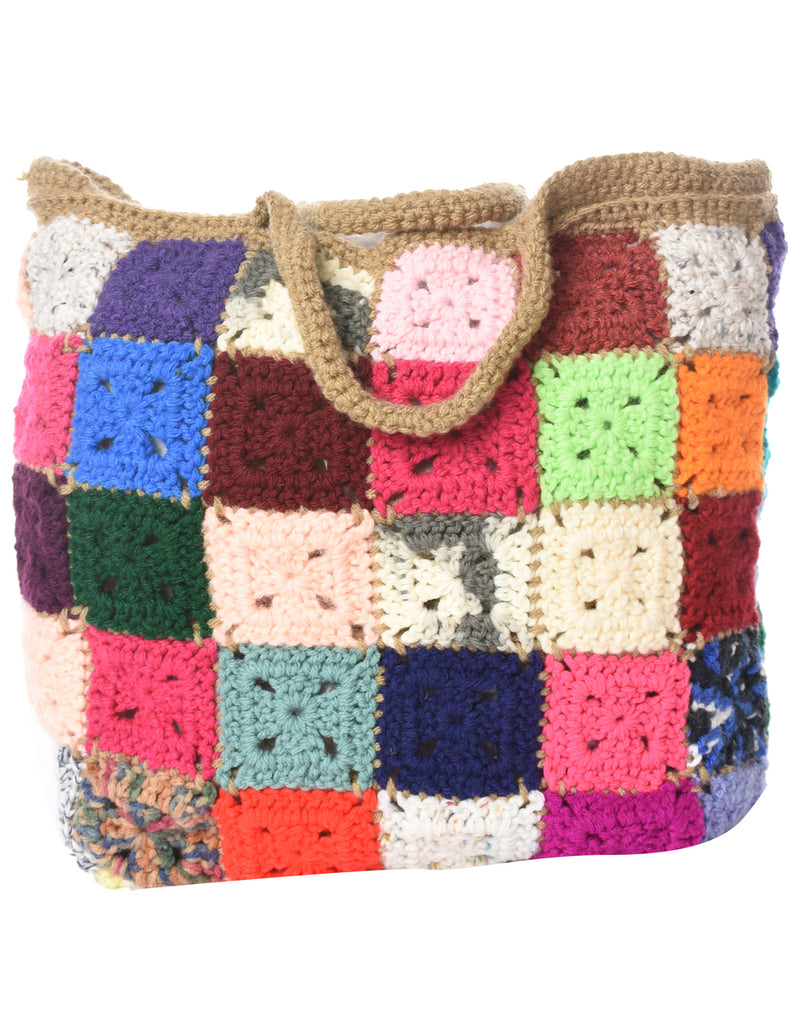 Crochet Basket Bag - M