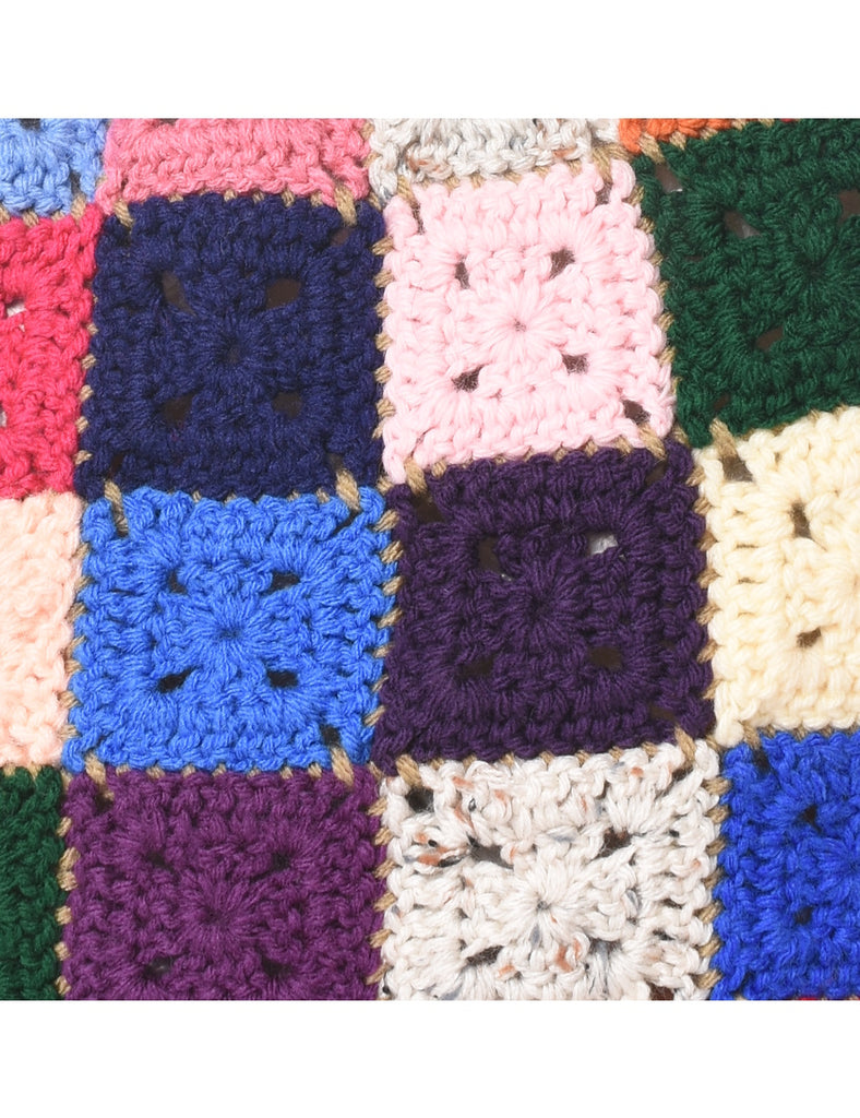 Crochet Basket Bag - M