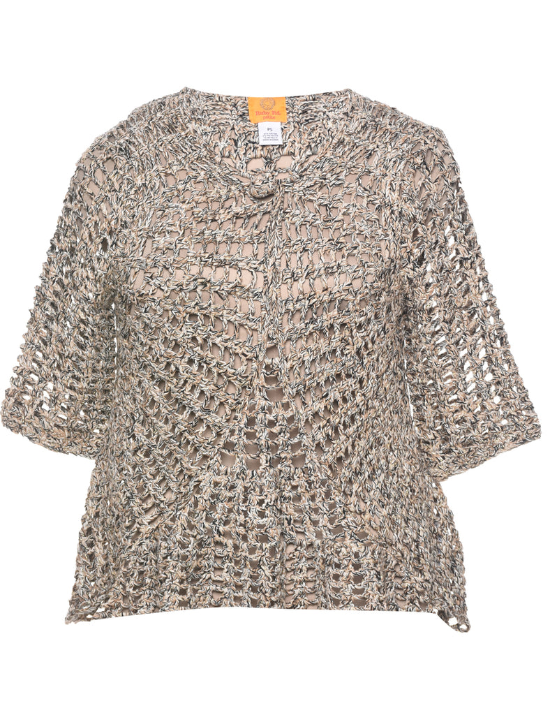Crochet Cardigan - S