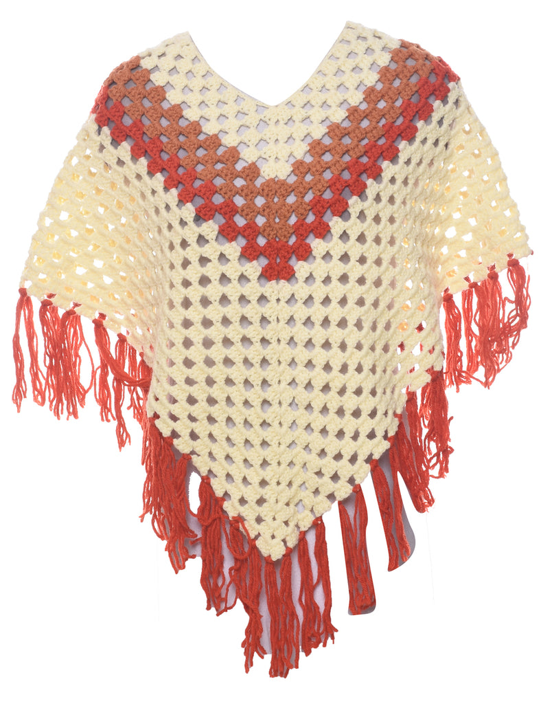 Crochet Poncho - S