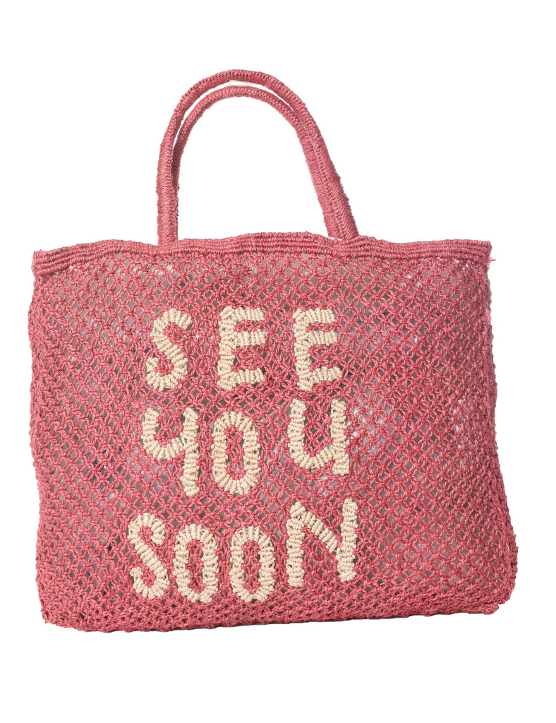 Crochet See You Soon Tote Bag - M