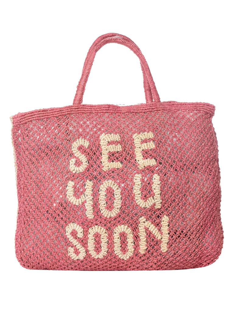 Crochet See You Soon Tote Bag - M