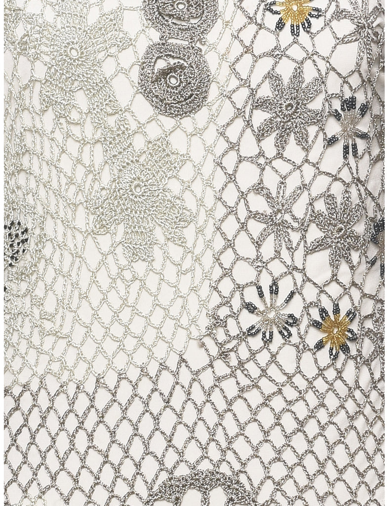 Crochet Y2K Jumper - M