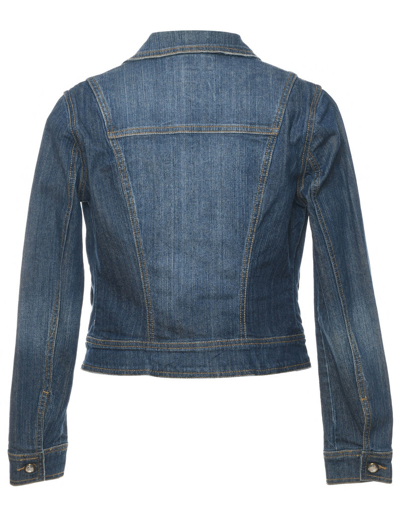 Cropped Baby Phat 1990s Denim Jacket - M