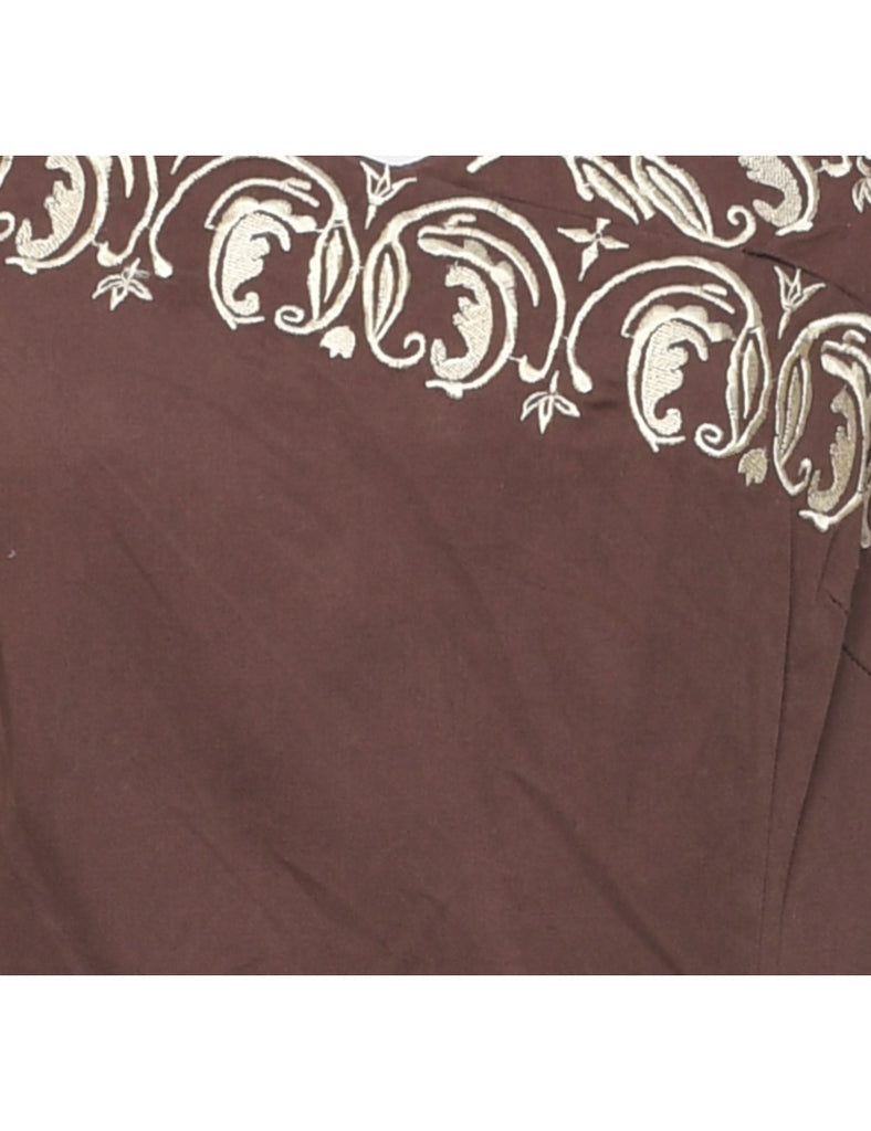 Dark Brown Dress - M