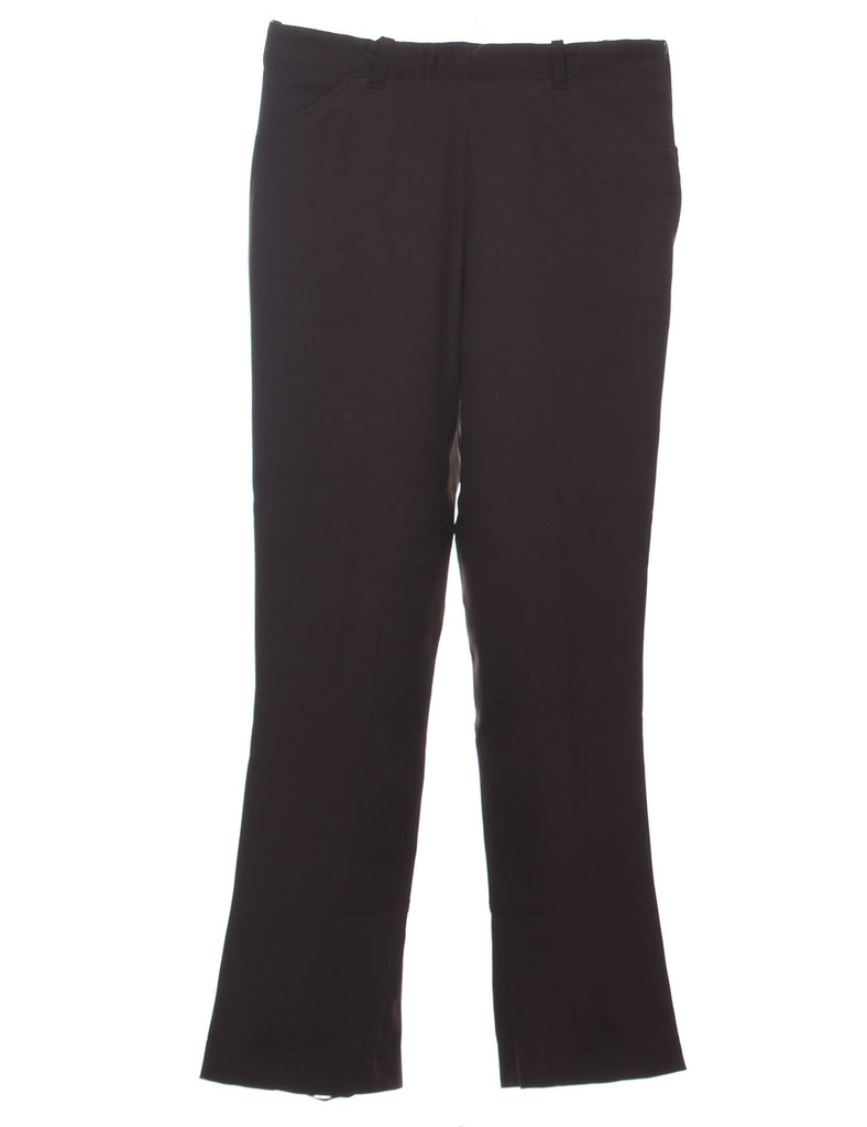 Dark Brown Trousers - W32 L31