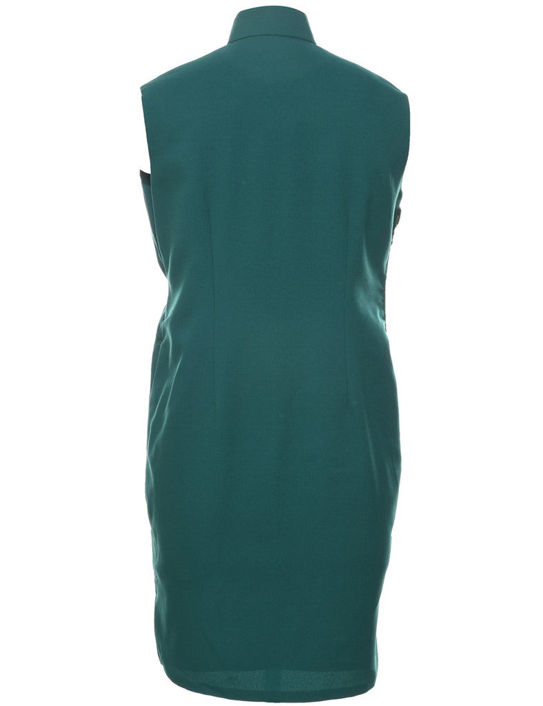 Dark Green Dress - L