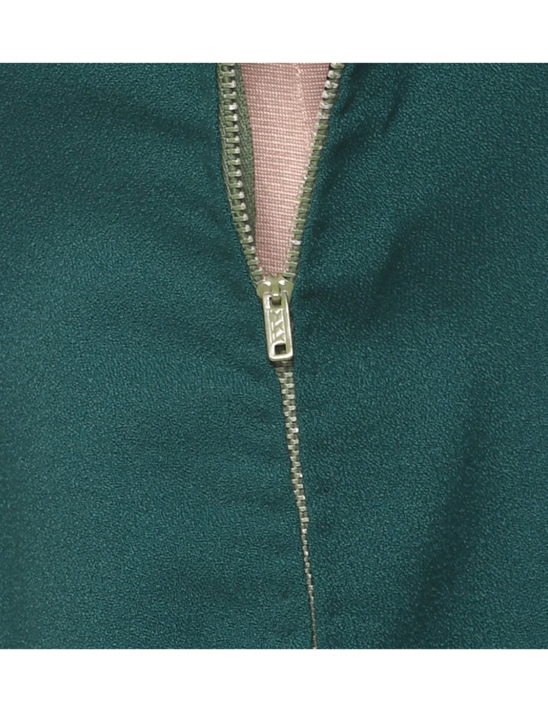 Dark Green Dress - L