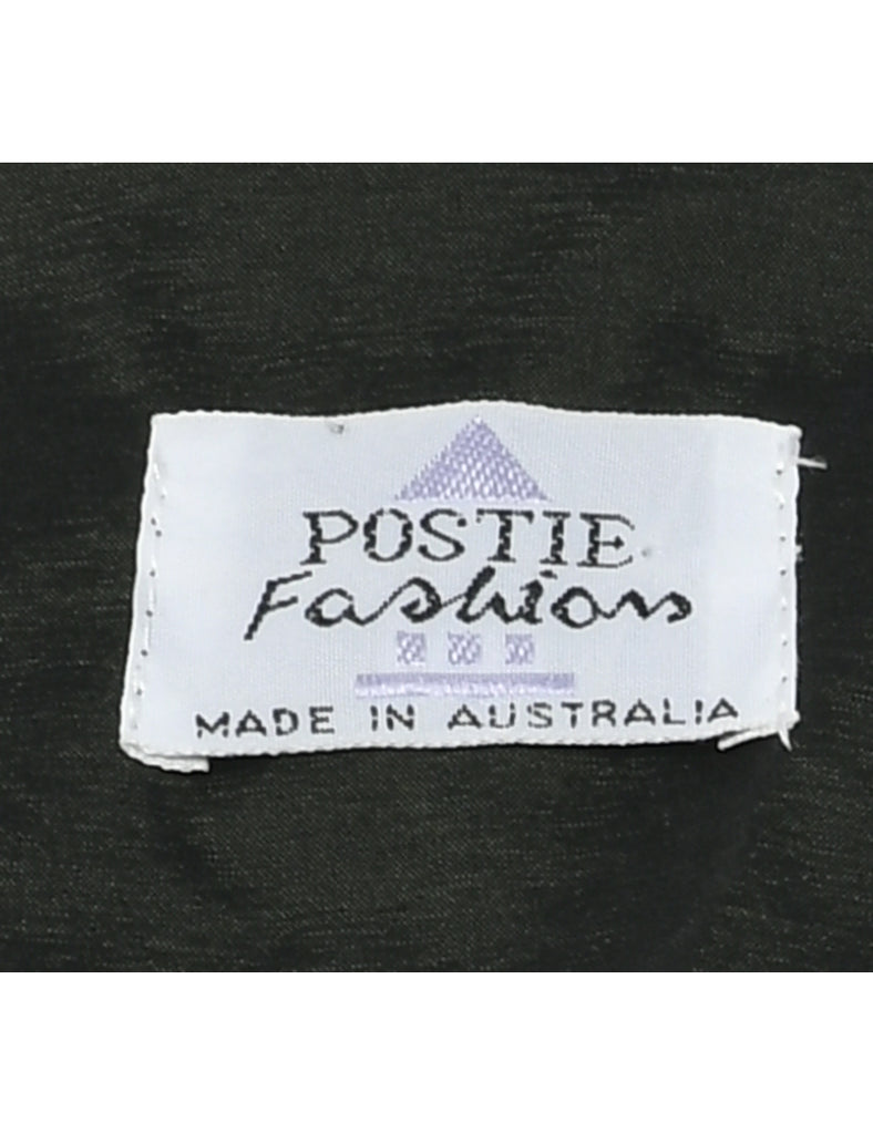 Dark Green Evening Jacket - M