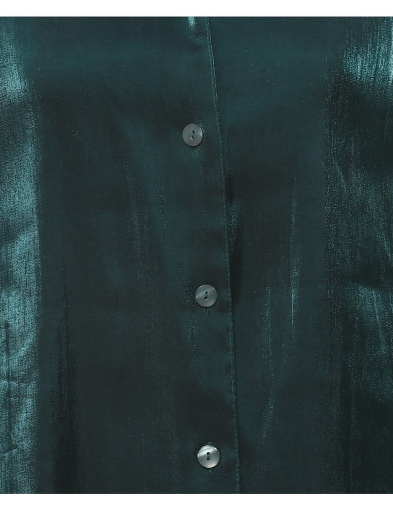 Dark Green Evening Shirt - M