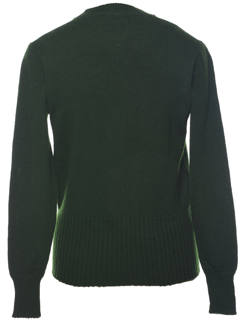 Dark Green Jumper - M