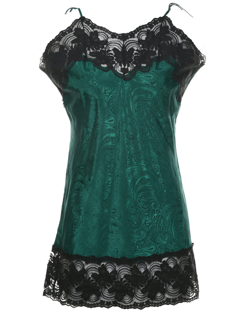 Dark Green Slip - L