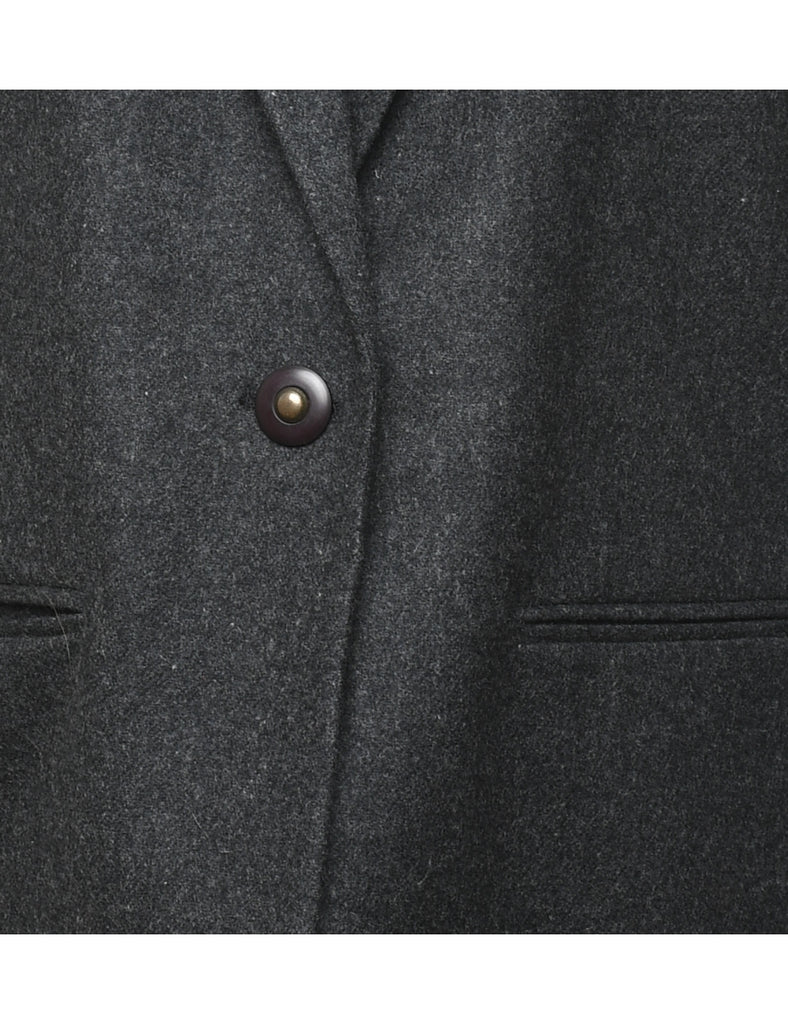 Dark Grey Blazer - L