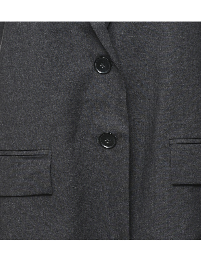 Dark Grey Blazer - S