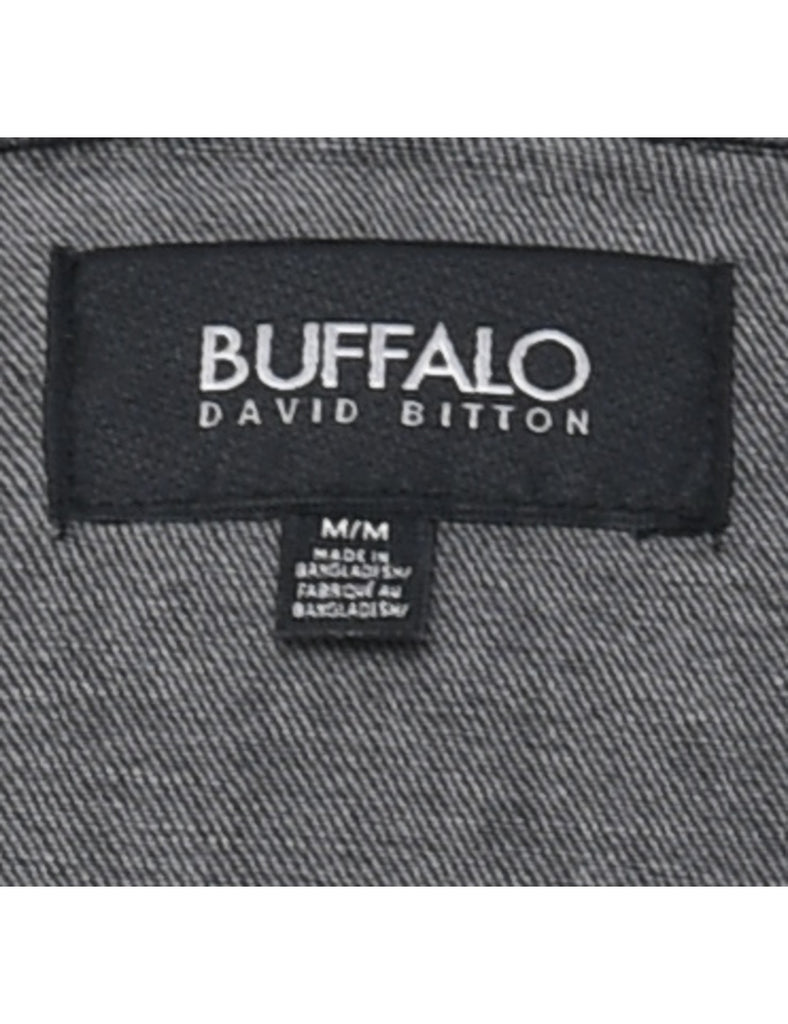 Dark Grey Denim Jacket - M