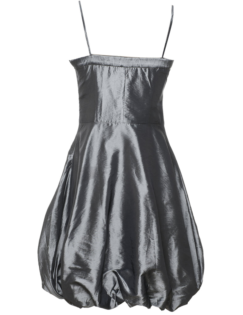 Dark Grey Evening Dress - M