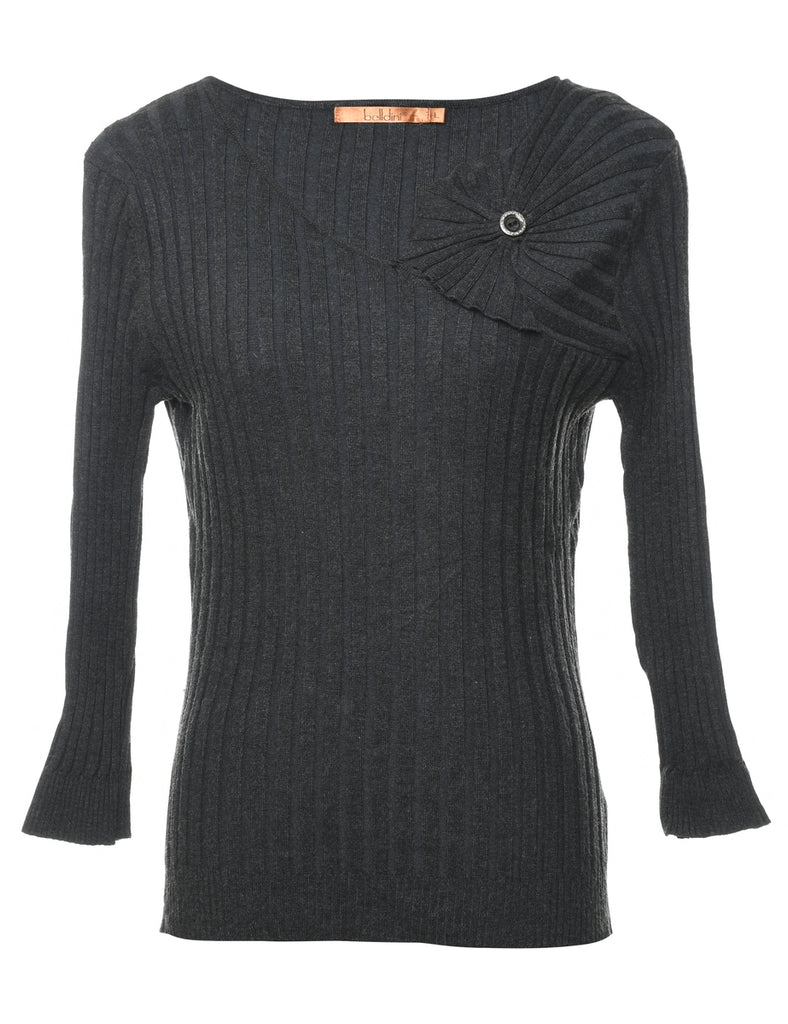 Dark Grey Jumper - M