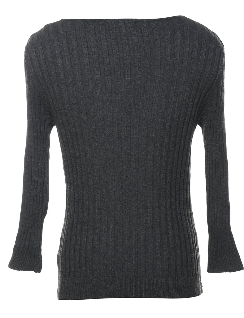 Dark Grey Jumper - M