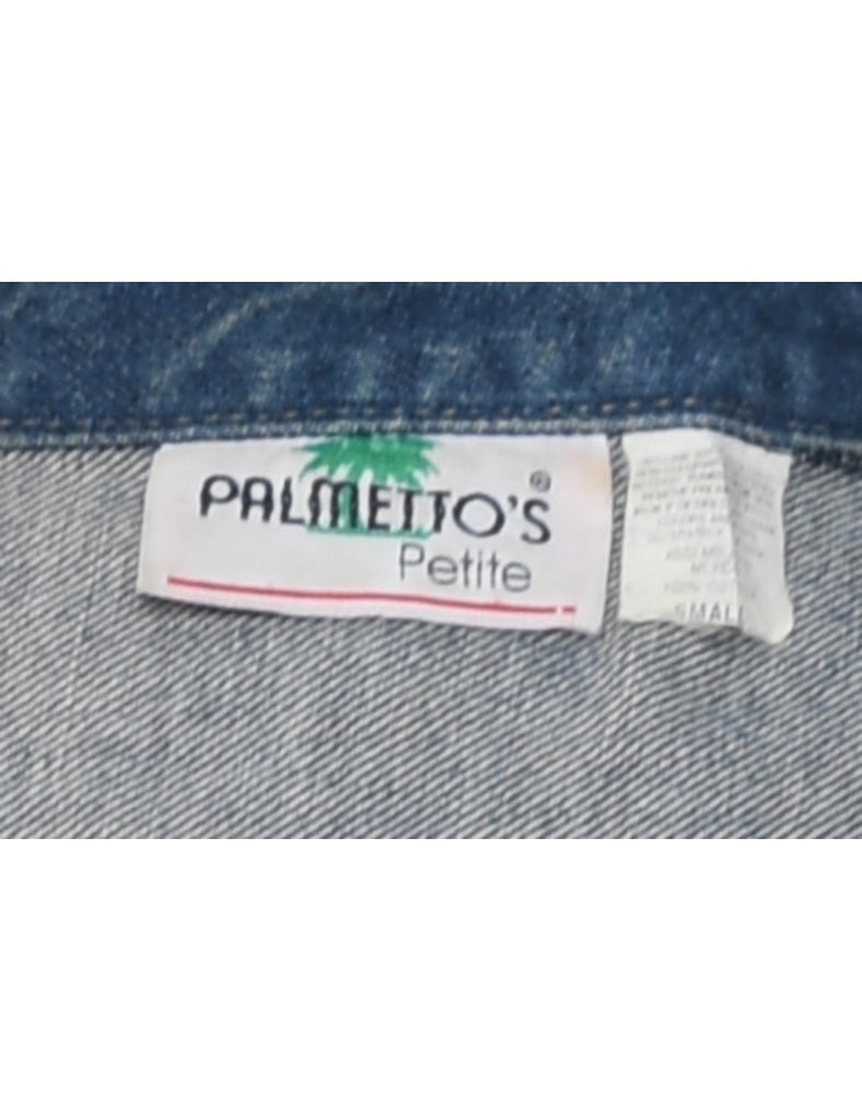 Dark Wash 1990s Denim Jacket - S