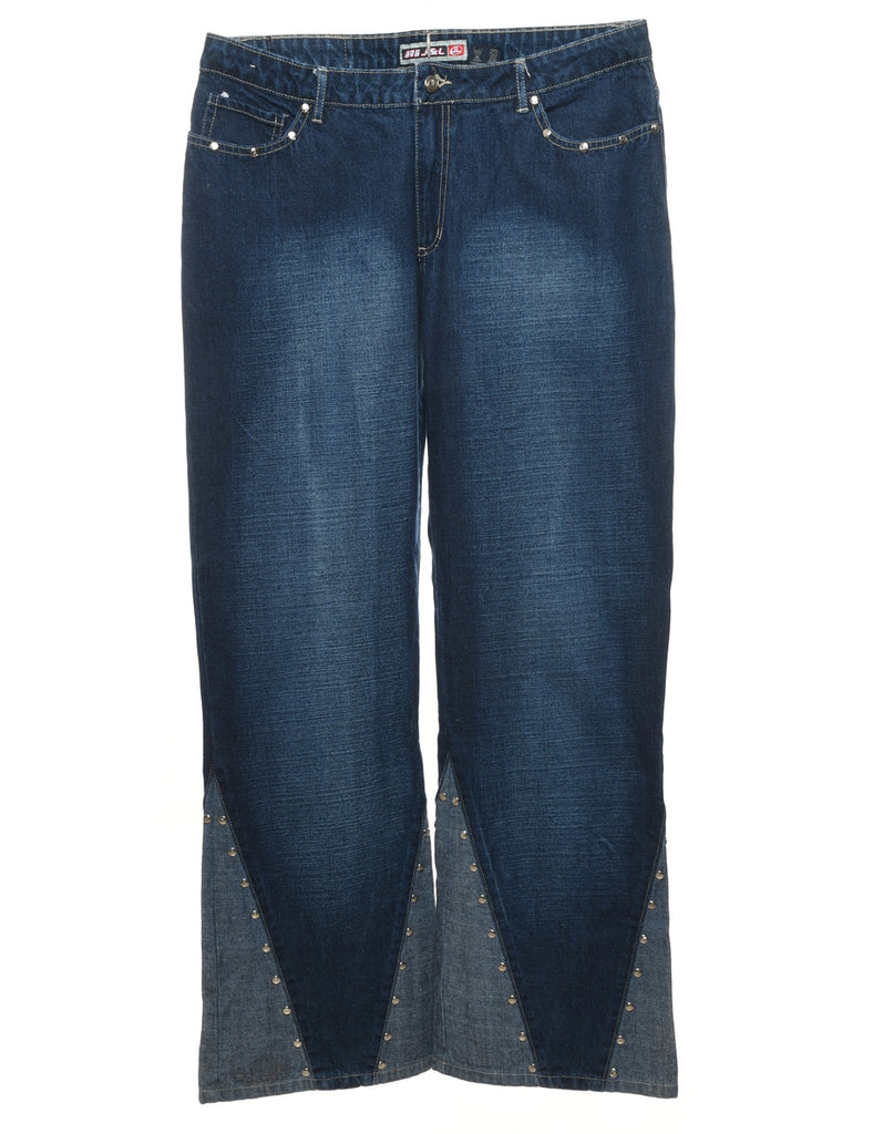 Dark Wash Flared Jeans - W33 L32