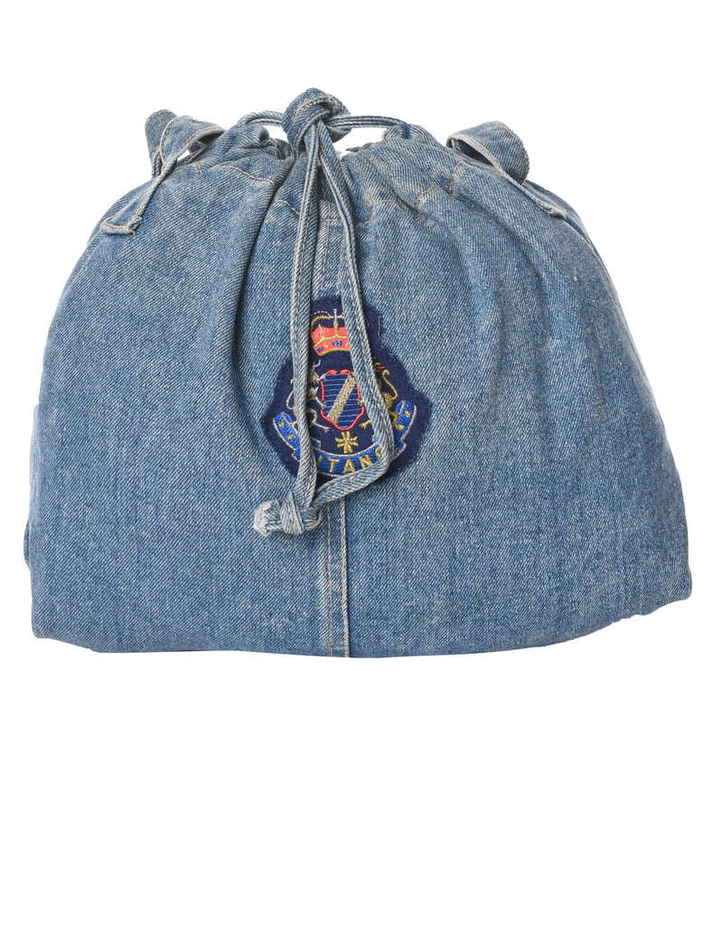 Denim Hobo Bag - S