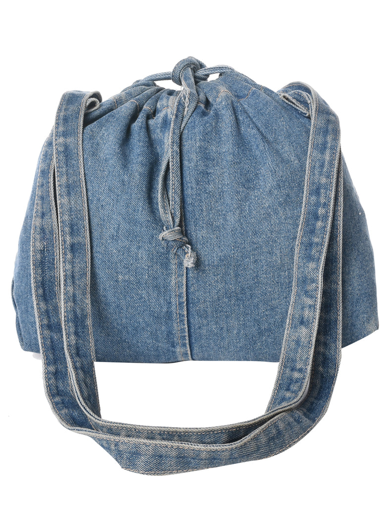 Denim Hobo Bag - S