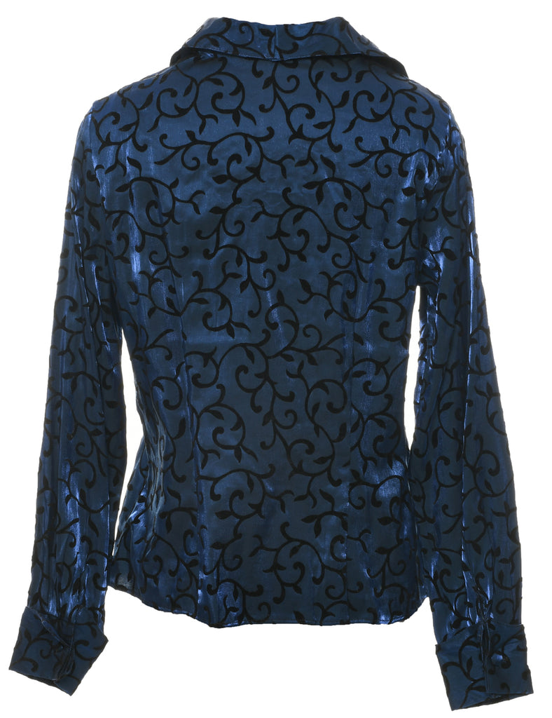 Devore Design Evening Blouse - L