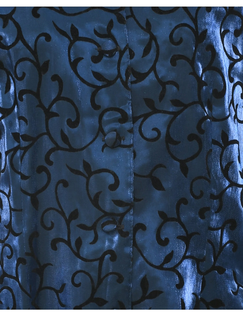 Devore Design Evening Blouse - L