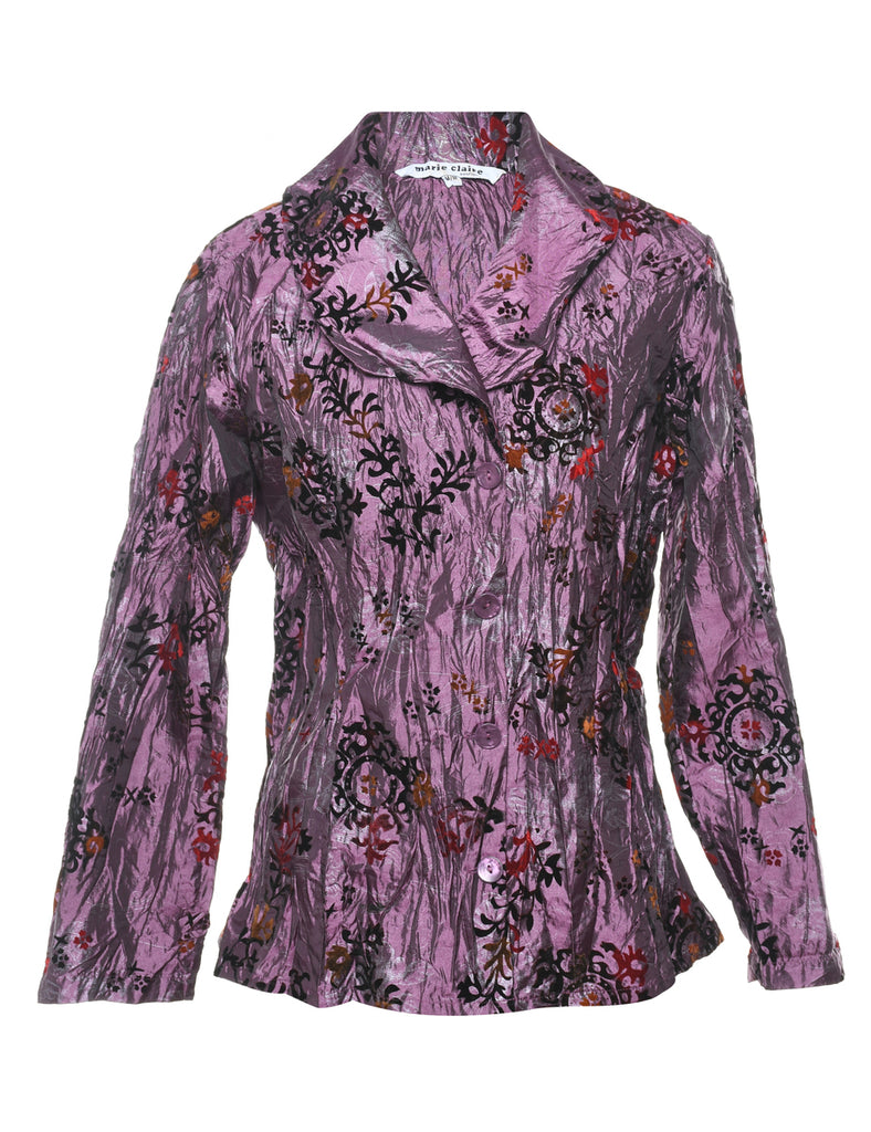 Devore Design Smocked Shirt - M