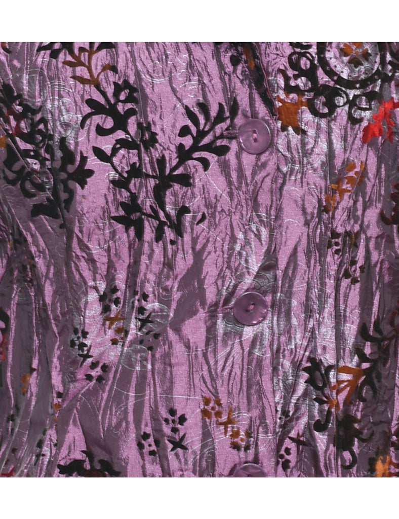 Devore Design Smocked Shirt - M