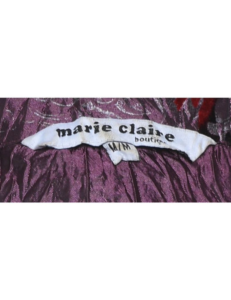 Devore Design Smocked Shirt - M