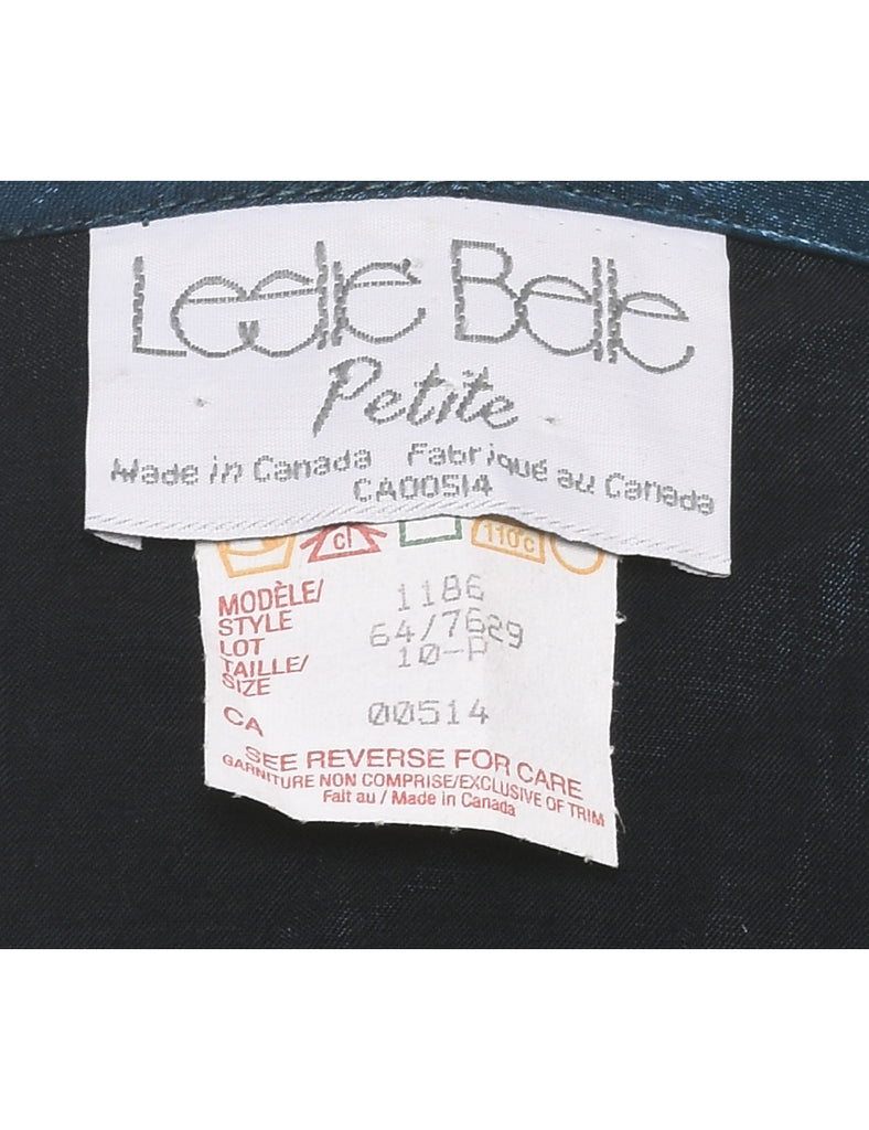 Devore Metallic Evening Jacket - M