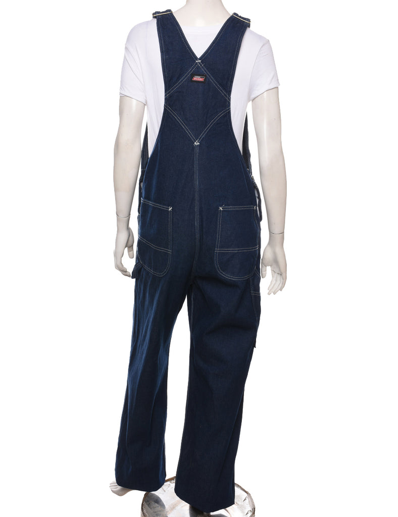 Dickies Dark Wash Dungarees - W38 L32