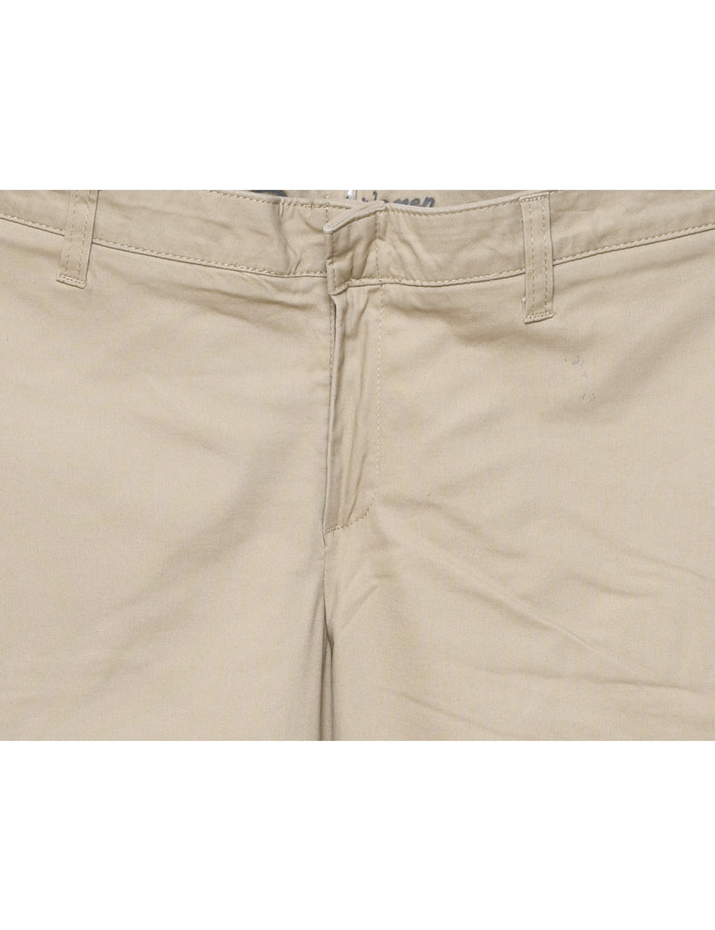 Dickies Flared Leg Beige Chinos - W36 L27